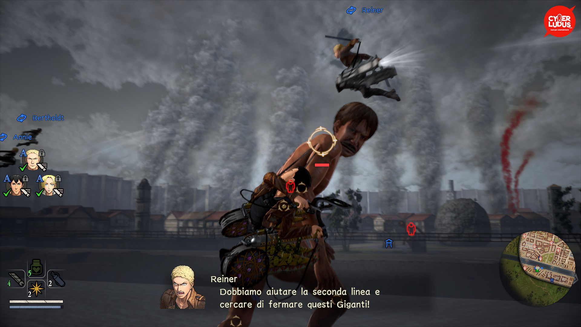 10 videogiochi per PS4 da regalare a Natale 6 attackontitan2 5
