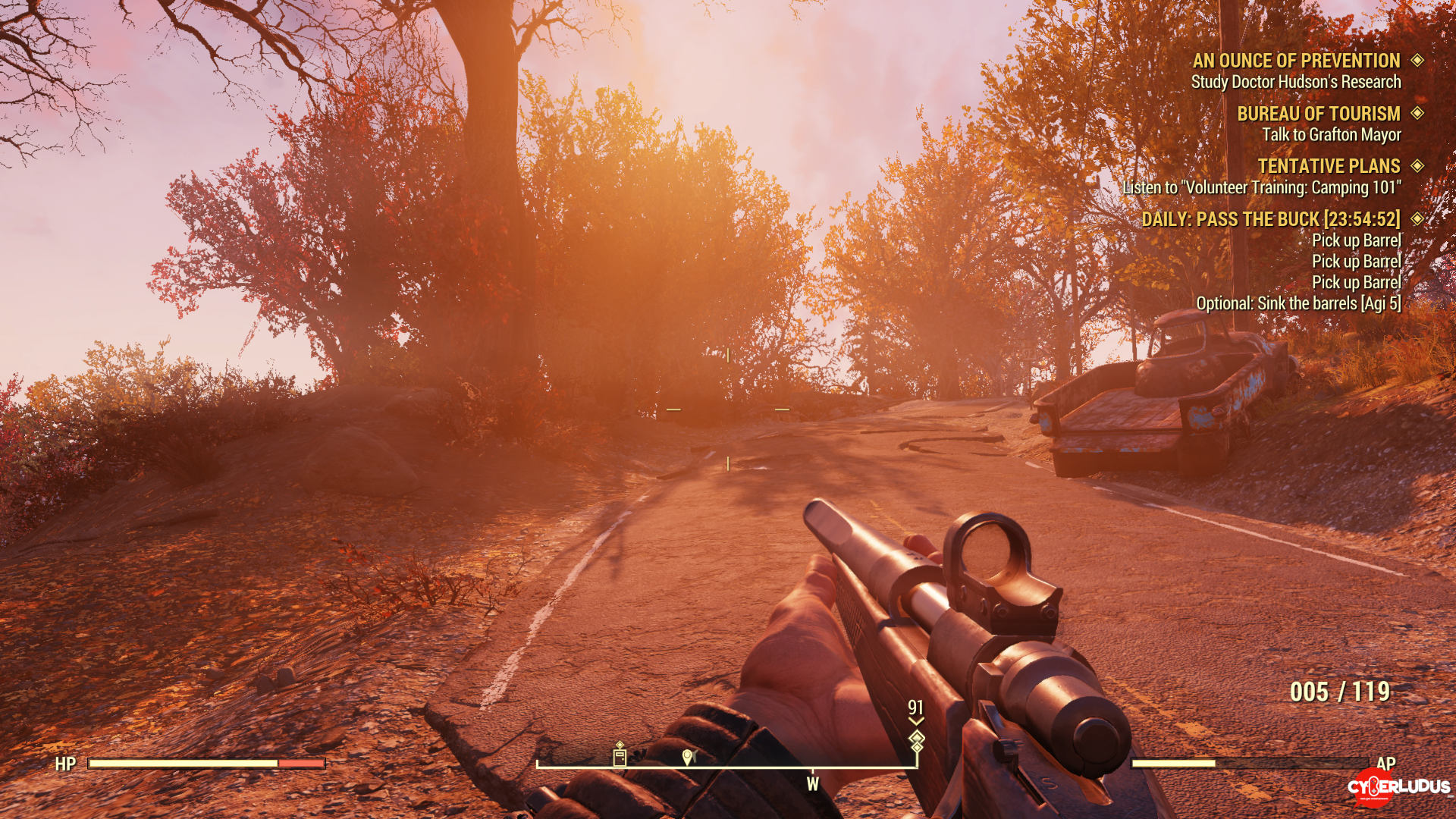 Fallout76 tramonto