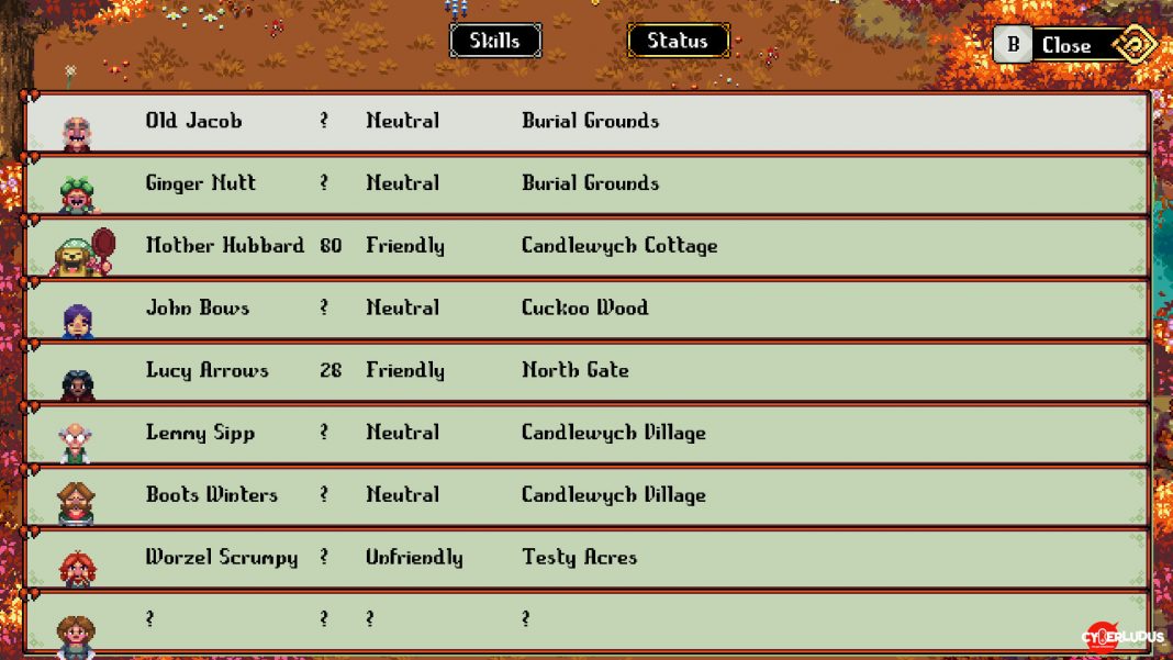 Kynseed-npc-status