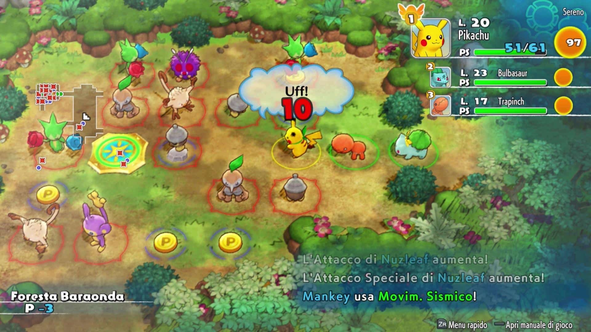 mystery dungeon screen 1