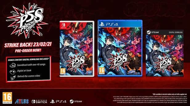 PERSONA 5 STRIKERS digital deluxe edition