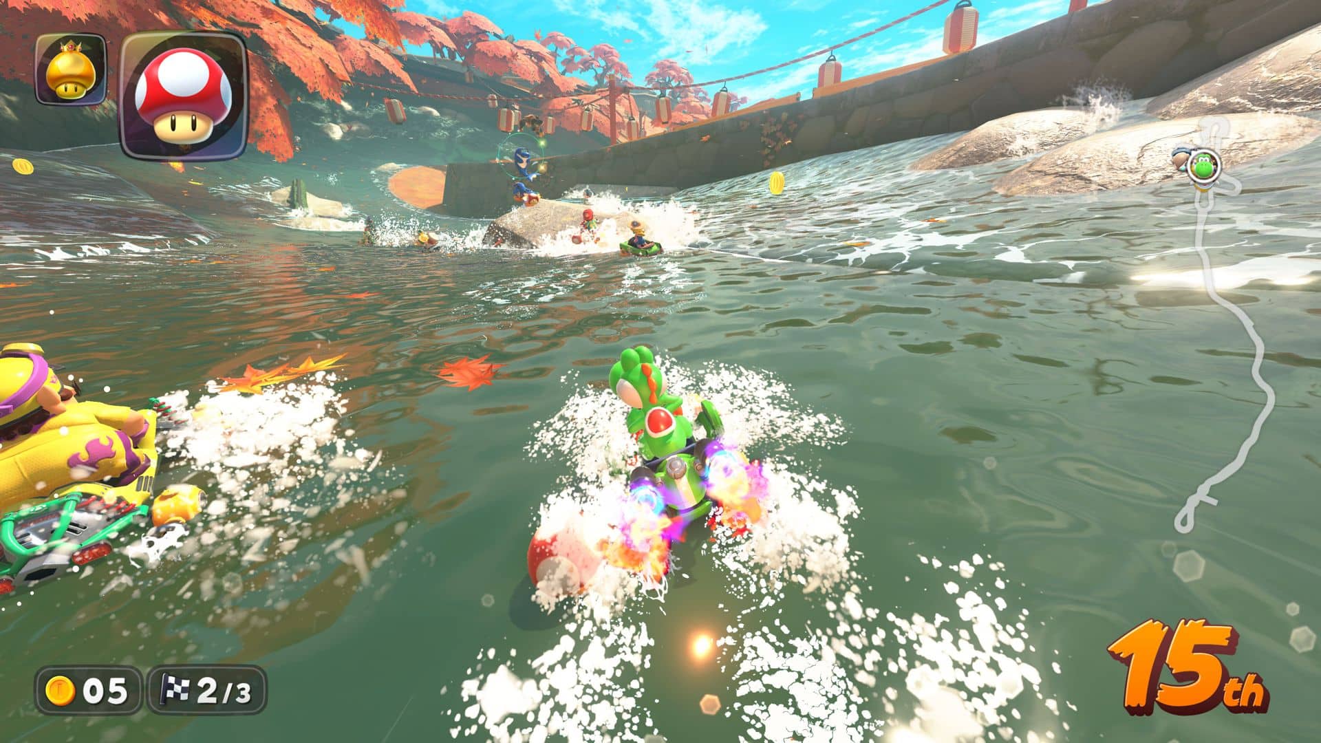 Mario Kart World - Recensione della prima esclusiva Switch 2 3 mario kart world water