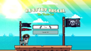 Rooftop Rascal: The Pirate Cat